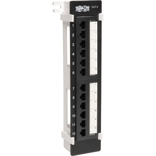 Tripp Lite 24-Port Cat6 Cat5 Patch Panel Rackmount 568A/B 110 Punch down RJ45 0.