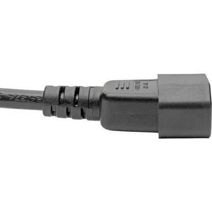 Cable adaptador de alimentación para portátil Tripp Lite de 6 pulgadas, C14 a C5, 2,5 A, calibre 18 AWG, 6 pulgadas