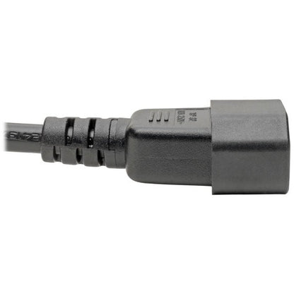 Cable adaptador de alimentación para portátil Tripp Lite de 6 pulgadas, C14 a C5, 2,5 A, calibre 18 AWG, 6 pulgadas