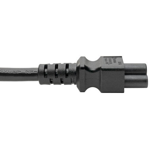 Câble adaptateur d'alimentation pour ordinateur portable Tripp Lite 1,8 m C14 vers C5 2,5 A 18 AWG 6 pi