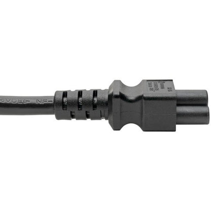 Câble adaptateur d'alimentation pour ordinateur portable Tripp Lite 1,8 m C14 vers C5 2,5 A 18 AWG 6 pi