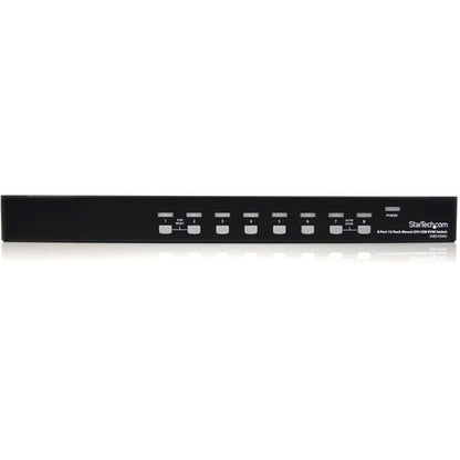 Conmutador KVM DVI USB de 8 puertos para montaje en rack 1U