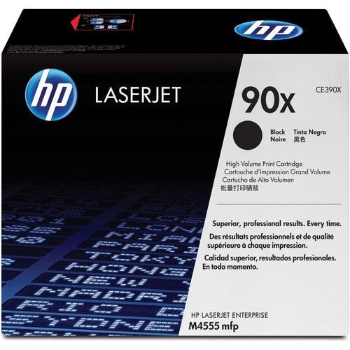 Cartucho de tóner láser original HP 90X (CE390X) - Paquete individual