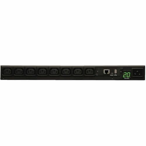 Unité de distribution d'alimentation (PDU) Tripp Lite by Eaton PDUMNH20HV 8 prises surveillées - Surveillance - N