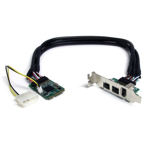TARJETA MINI PCIE FIREWIRE 2X FIREWIRE 800 1X FIREWIRE 400