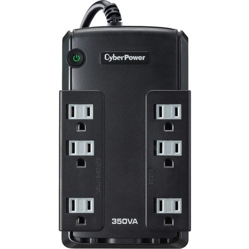 CyberPower Standby CP350SLG 350VA Desktop UPS - Desktop - 8 Hour Recha