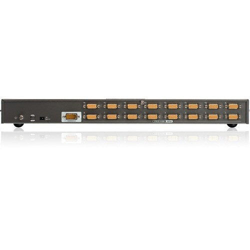CONMUTADOR KVM OSD USB DE 16 PUERTOS CON CABLE USB DE 16 PULGADAS
