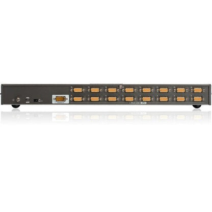 CONMUTADOR KVM OSD USB DE 16 PUERTOS CON CABLE USB DE 16 PULGADAS