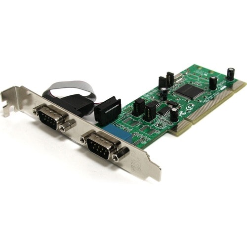 Carte adaptateur série StarTech.com 2 ports PCI RS422/485 avec UART 161050
