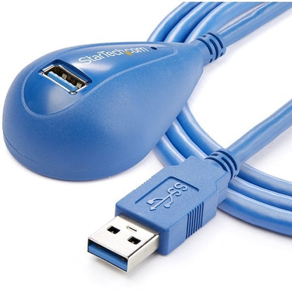 StarTech.com 5 ft Desktop SuperSpeed USB 3.0 (5Gbps) Extension Cable