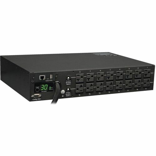 Unité de distribution d'alimentation (PDU) Tripp Lite by Eaton PDUMNH30 16 prises surveillées - NE