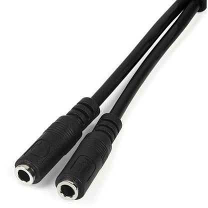 StarTech.com Headset adapter for headsets with separate headphone / microphone plugs