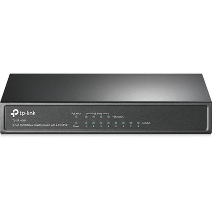 TL-SF1008P 8 PORTS 10/100 AVEC COMMUTATEUR POE 4 PORTS RJ45