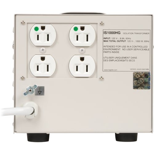 Tripp Lite IS1000HG - Receptacles: 4 x NEMA 5-15R - 680J