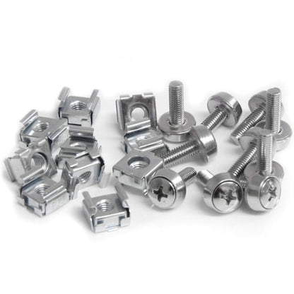 StarTech.com 50 Pkg M5 Mounting Screws and Cage Nuts for Server Rack C
