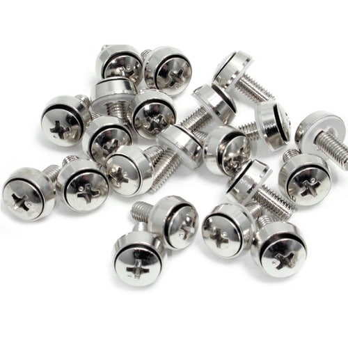 StarTech.com 50 Pkg M6 Mounting Screws for Server Rack Cabinet - Mount