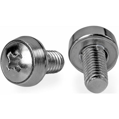 StarTech.com 50 Pkg M6 Mounting Screws for Server Rack Cabinet - Mount
