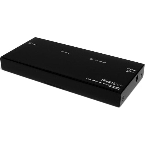 StarTech.com HDMI Splitter 1 In 2 Out - 1080p - 2 Port - Signal Amplifier - Rugged - HDMI