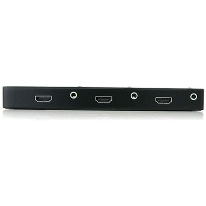 Divisor HDMI StarTech.com 1 entrada 2 salidas - 1080p - 2 puertos - Amplificador de señal - Resistente - HDMI