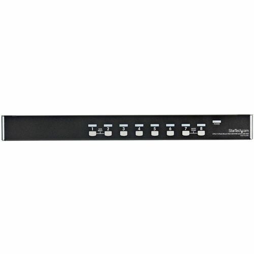 CONMUTADOR KVM USB DE 8 PUERTOS PARA MONTAJE EN RACK 1U CON CABLE OSD