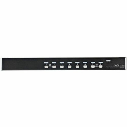 CONMUTADOR KVM USB DE 8 PUERTOS PARA MONTAJE EN RACK 1U CON CABLE OSD