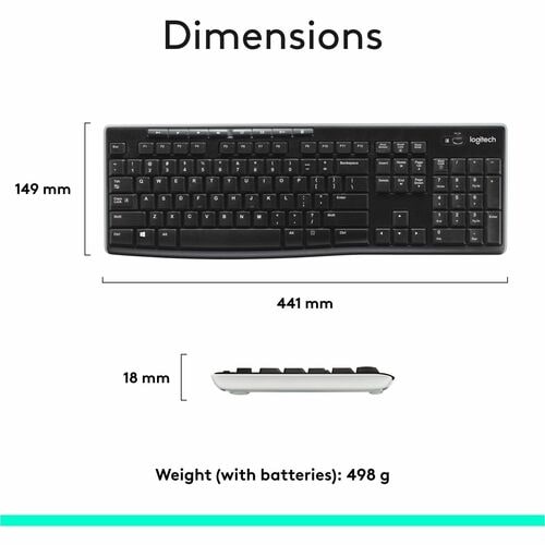 CLAVIER SANS FIL LOGITECH K270
