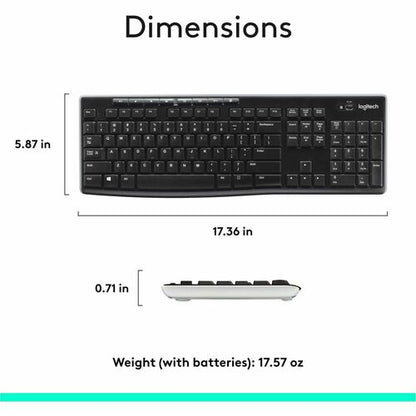 CLAVIER SANS FIL LOGITECH K270