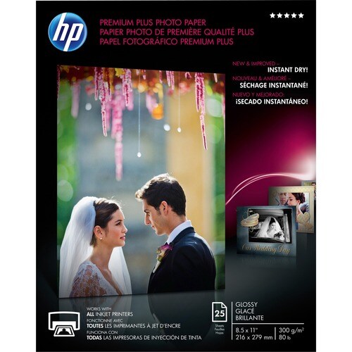 25-SHEET 8.5X11 GLOSSY PHOTO INKJET