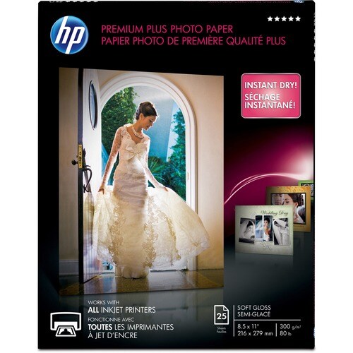 25-SHEET 8.5X11 SOFT GLOSSY PHOTO INKJET
