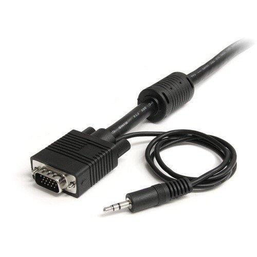 Câble coaxial VGA haute résolution StarTech.com de 7,6 m avec audio HD15 M/M
