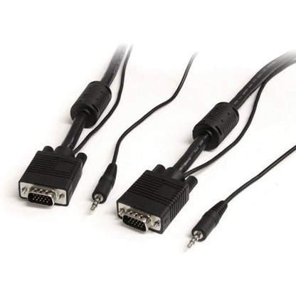 Câble coaxial VGA haute résolution StarTech.com de 7,6 m avec audio HD15 M/M