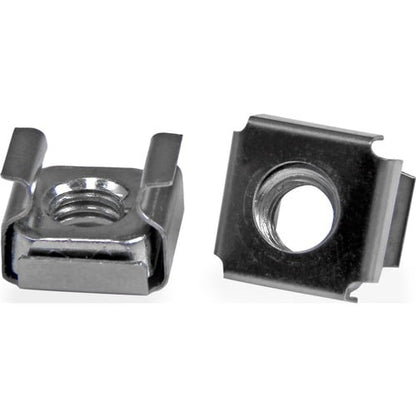 StarTech.com 50 Pkg M6 Cage Nuts for Server Rack Cabinet - Install you