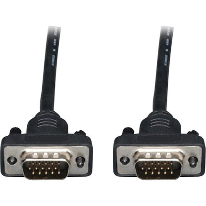 Tripp Lite 3ft VGA Coax Monitor Cable Low Profile with RGB High Resolution HD15 M/M 3' - 3