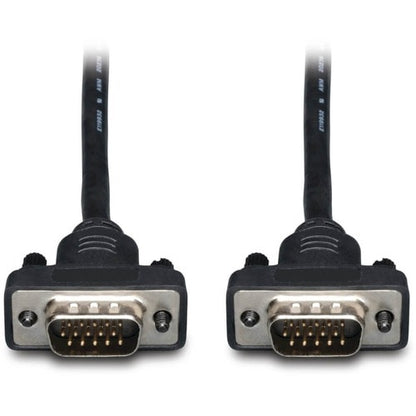Cable coaxial para monitor VGA de 1.8 m de Tripp Lite, perfil bajo, con RGB de alta resolución, HD15 M/M, 1.8 m - 1.8 m