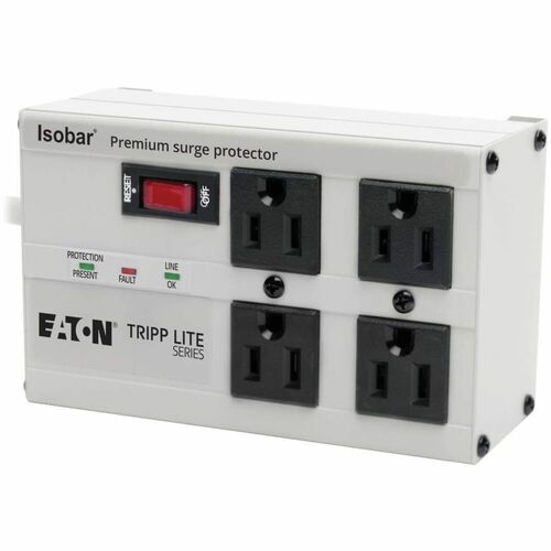 Tripp Lite by Eaton Isobar IBAR4-6D 6-Outlets Surge Suppressor - 4 x N