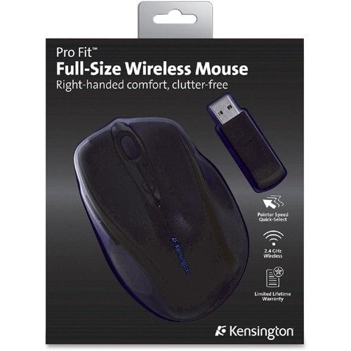 RATÓN INALÁMBRICO PRO FIT DE TAMAÑO COMPLETO DE 2,4 GHZ