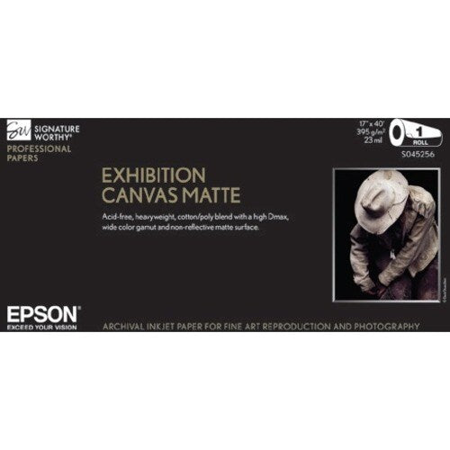 25-SHEET 17X22 MATTE EXHIBITION CANVAS FOR PRO IMAGING