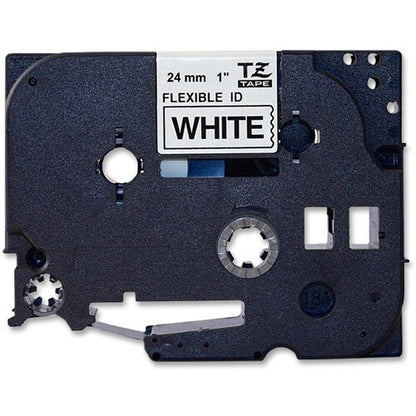 Rubans d'identification flexibles laminés multi-usages 624 mm noir sur blanc