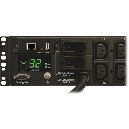 Tripp Lite by Eaton Switched PDUMH32HVNET 16-Outlets 7.4kW PDU - Switc