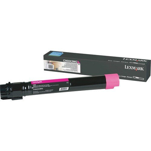 Lexmark C950X2MG Original Toner Cartridge - Laser - Extra Hi