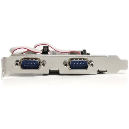 Tarjeta adaptadora serie PCIe de 4 puertos StarTech.com con 16550 - Agregar 4 RS