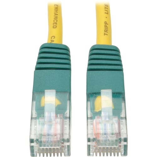 Tripp Lite by Eaton N010-025-YW Cat5e UTP Patch Cable - 25 ft (7.62 m) Category