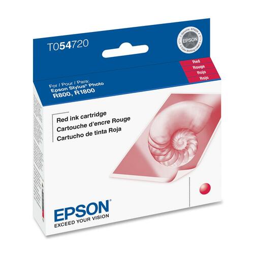 CARTOUCHE D'ENCRE ROUGE POUR R800 PM