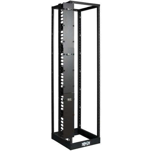 6IN WIDE HIGH CAPACITY VERT CABL MNGR DOUBLE FINGER DUCT