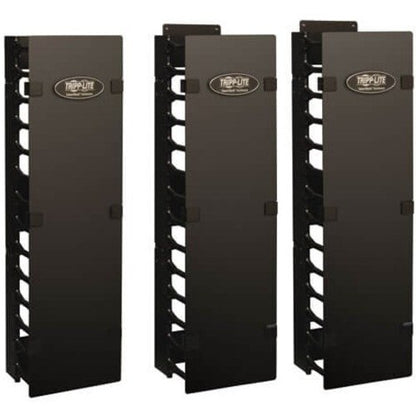 6IN WIDE HIGH CAPACITY VERT CABL MNGR DOUBLE FINGER DUCT
