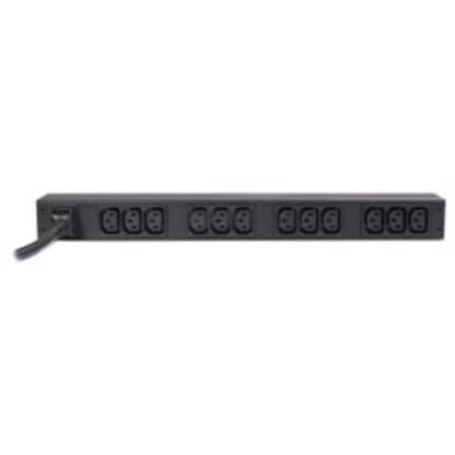 Unité de distribution d'alimentation (PDU) APC Basic Rack 3,68 kVA - 12 x IEC 320-C1