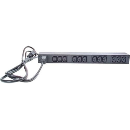 Unité de distribution d'alimentation (PDU) APC Basic Rack 3,68 kVA - 12 x IEC 320-C1