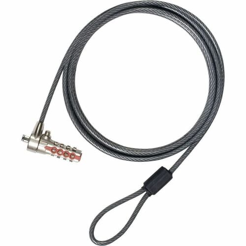 Candado de cable serializado Targus DEFCON (SCL) - Candado de combinación - Acero galvanizado