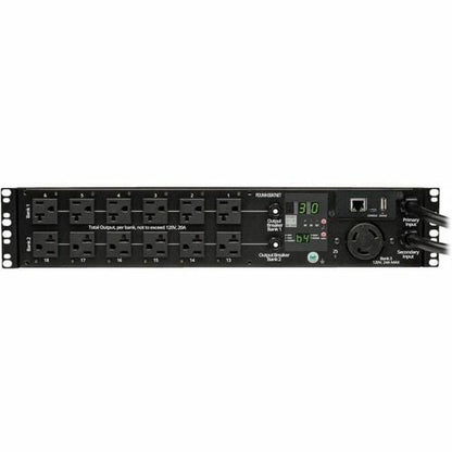 PDU conmutada Tripp Lite by Eaton PDUMH30ATNET de 25 tomacorrientes - Conmutada -