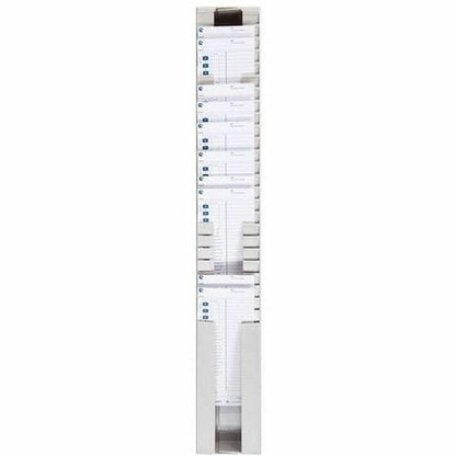 Support de cartes de pointage réglable Pyramid Time Systems 400-3, 25 emplacements - 25 cartes - 25